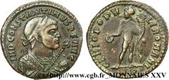 CONSTANTIN Ier LE GRAND(25/07/306-22/05/337)Flavius Valerius ConstantinusAuguste (25/12/307-22/05/337) Follis ou nummus N° v25_0449    Date : 313 Nom de l'atelier : Rome Métal : cuivre Diamètre : 22mm