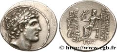 Greek Coins SYRIA - SELEUKID KINGDOM - ALEXANDER I BALAS Type : Tétradrachme  Date : an 163  Mint name / Town : Antioche, Syrie  Metal : silver  Diameter : 31  mm Orientation dies : 12  h. Weight : 16