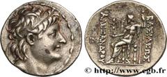 Greek Coins SYRIA - SELEUKID KINGDOM - ALEXANDER II ZEBINA Type : Tétradrachme  Date : c. 128-123 AC.  Mint name / Town : Antioche, Syrie  Metal : silver  Diameter : 28,5  mm Orientation dies : 12  h.