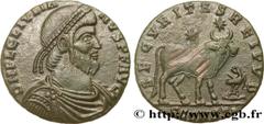 Roman coins JULIAN II THE PHILOSOPHER Type : Double maiorina, (GB, Æ 1)  Date : 362-363  Mint name / Town : Arles  Metal : copper  Diameter : 25,5  mm Orientation dies : 12  h. Weight : 7,06  g. Rarit