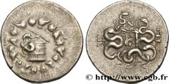 Greek Coins MYSIA - PERGAMON Type : Cistophore  Date : c. 123-100 AC.  Mint name / Town : Pergame, Mysie  Metal : silver  Diameter : 27,5  mm Orientation dies : 12  h. Weight : 12,58  g. Obverse legen