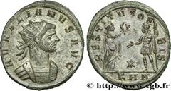 Roman coins AURELIAN Type : Aurelianus  Date : novembre 274 - septembre 275  Date : 274-275  Mint name / Town : Serdica  Metal : billon  Millesimal fineness : 50  ‰ Diameter : 24  mm Orientation dies 