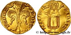 Feudal coins PRINCIPALITY OF ORANGE - RAYMOND IV Type : Florin d'or  Date : c. 1340-1370  Date : n.d.  Mint name / Town : Orange  Metal : gold  Diameter : 19  mm Orientation dies : 9  h. Weight : 3,50