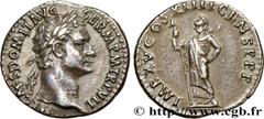 Roman coins DOMITIANUS Type : Denier  Date : 1er janvier - 13 septembre  Mint name / Town : Rome  Metal : silver  Millesimal fineness : 900  ‰ Diameter : 17,5  mm Orientation dies : 6  h. Weight : 3,3