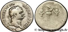 Provincial Coins DOMITIANUS Type : Cistophore  Date : 82  Mint name / Town : Éphèse ou Rome  Metal : silver  Millesimal fineness : 900  ‰ Diameter : 26  mm Orientation dies : 6  h. Weight : 10,47  g. 