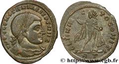 Roman coins CONSTANTINE I THE GREAT Type : Follis ou nummus  Date : novembre 312 - mars 313  Date : 312-313  Mint name / Town : Rome  Metal : copper  Diameter : 24,5  mm Orientation dies : 6  h. Weigh