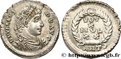 Roman coins VALENS Type : Silique  Date : 373-374  Mint name / Town : Antioche  Metal : silver  Millesimal fineness : 900  ‰ Diameter : 18  mm Orientation dies : 12  h. Weight : 2,16  g. Rarity : R3  