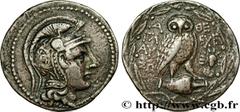 Greek Coins ATTICA - ATHENS Type : Tétradrachme stéphanophore  Date : c. 138-137 AC.  Mint name / Town : Athènes, Attique  Metal : silver  Diameter : 33  mm Orientation dies : 12  h. Weight : 16,04  g