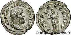 Roman coins PUPIENUS Type : Denier  Date : 238  Mint name / Town : Rome  Metal : silver  Millesimal fineness : 500  ‰ Diameter : 21  mm Orientation dies : 5  h. Weight : 3,57  g. Rarity : R2  Officine
