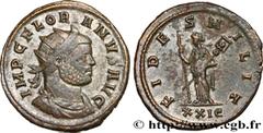 Roman coins FLORIANUS Type : Aurelianus  Date : juillet - août  Date : 276  Mint name / Town : Rome  Metal : billon  Millesimal fineness : 50  ‰ Diameter : 22,5  mm Orientation dies : 5  h. Weight : 3