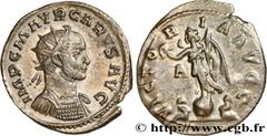 Roman coins CARUS Type : Aurelianus  Date : janvier - mars  Mint name / Town : Lyon  Metal : billon  Millesimal fineness : 50  ‰ Diameter : 22,5  mm Orientation dies : 6  h. Weight : 3,12  g. Officine