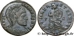 Roman coins CONSTANTINE I THE GREAT Type : Centenionalis ou nummus  Date : 318-319  Mint name / Town : Rome  Metal : copper  Diameter : 18  mm Orientation dies : 12  h. Weight : 3,50  g. Rarity : R2  