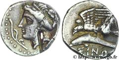 PAPHLAGONIE - SINOPE(365-322 avant J.-C.) Drachme N° v26_0066    Date : c. 350 AC. Nom de l'atelier : Sinope Métal : argent Diamètre : 18,5mm Axe des coins : 6h. Poids : 6,00g. Degré de rareté : R1 Et