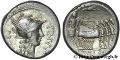 MANLIA(82 avant J.-C.)Lucius Cornelius Sulla et Lucius Manlius Torquatus Denier N° v26_0137    Date : 82 AC. Nom de l'atelier : Italie, avec Sylla Métal : argent Diamètre : 17mm Axe des coins : 2h. Po