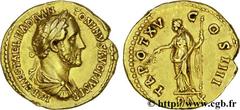 ANTONIN LE PIEUX(25/02/138-7/03/161)Titus Aurelius Fulvus Boionius Arrius AntoninusAuguste(10/07/138-7/03/161) Aureus N° v26_0254    Date : 151 Nom de l'atelier : Rome Métal : or Diamètre : 19,5mm Axe