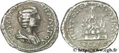 JULIA DOMNA(+217) Julia DomnaAugusta(194-217) Tridrachme N° v26_0320    Date : 208 Nom de l'atelier : Cappadoce, Césarée Métal : billon Diamètre : 23mm Axe des coins : 6h. Poids : 8,21g. Degré de rare