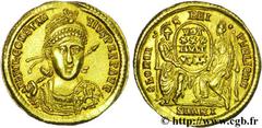 CONSTANCE II(8/11/324-3/11/361)Flavius Julius Valerius ConstantiusAuguste(9/09/337-3/11/361) Solidus N° v26_0478    Date : 355-361 Nom de l'atelier : Syrie, Antioche Métal : or Diamètre : 21mm Axe des