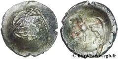 CELTES DU DANUBE - DACIE - MUNTENIE(IIe - Ier siècles avant J.-C.) Tétradrachme, “type de Sattelkofpferd” N° v26_0735    Date : c. IIe-Ier siècles AC. Métal : argent Diamètre : 22,5mm Axe des coins : 