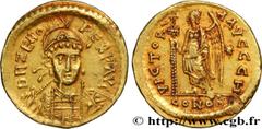 Roman coins ZENO Type : Solidus  Date : c. 476-491  Mint name / Town : Constantinople  Metal : gold  Millesimal fineness : 1000  ‰ Diameter : 19,5  mm Orientation dies : 6  h. Weight : 4,52  g. Rarity