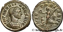 Roman coins AURELIAN Type : Demi-aurelianus  Date : début 275 - septembre 275  Date : 275  Mint name / Town : Rome  Metal : billon  Millesimal fineness : 25  ‰ Diameter : 19  mm Orientation dies : 12 