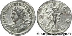 NUMERIEN(12/282-11/284)Marcus Aurelius NumerianusAuguste(03/283-11/284) Aurelianus N° v27_0119    Date : début 284 Nom de l'atelier : Lyon Métal : billon Diamètre : 22,5mm Axe des coins : 6h. Poids : 