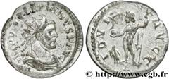 DIOCLETIEN(20/11/284-1/05/305)Caius Aurelius Valerius DiocletianusAuguste (20/11/284-1/05/305) Aurelianus N° v27_0204    Date : printemps 290 - 291 Nom de l'atelier : Lyon Métal : billon Diamètre : 22