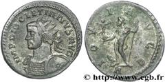 DIOCLETIEN(20/11/284-1/05/305)Caius Aurelius Valerius DiocletianusAuguste (20/11/284-1/05/305) Aurelianus N° v27_0209    Date : printemps 290 - 291 Nom de l'atelier : Lyon Métal : billon Diamètre : 22