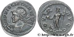 DIOCLETIEN(20/11/284-1/05/305)Caius Aurelius Valerius DiocletianusAuguste (20/11/284-1/05/305) Aurelianus N° v27_0211    Date : printemps 290 - 291 Nom de l'atelier : Lyon Métal : billon Diamètre : 22
