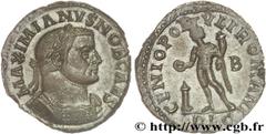 GALERE(1/03/293-5/05/311)Galerius Valerius MaximianusCésar(1/03/293-1/05/305) Follis ou nummus N° v27_0332    Date : 300 - mi 304 Nom de l'atelier : Lyon Métal : cuivre Diamètre : 27,5mm Axe des coins
