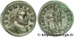 SEVERE II(1/05/305-07/307)Flavius Valerius SeverusCésar(1/05/305-25/07/306) Follis ou nummus N° v27_0361    Date : 1/05/305 - 25/07/306 Nom de l'atelier : Lyon Métal : cuivre Diamètre : 29,5mm Axe des