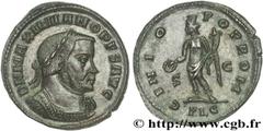 MAXIMIEN HERCULE(10/12/285-02/310)Marcus Aurelius Valerius MaximianusAuguste II(04/307-11/11/308) Follis ou nummus N° v27_0374    Date : 10/307 Nom de l'atelier : Lyon Métal : cuivre Diamètre : 26,5mm