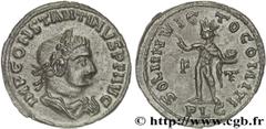 CONSTANTIN Ier LE GRAND(25/07/306-22/05/337)Flavius Valerius ConstantinusAuguste (25/12/307-22/05/337) Follis ou nummus, imitation N° v27_0383    Date : printemps 310 - 311 Nom de l'atelier : Lyon Mét