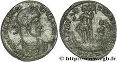 CONSTANCE II(8/11/324-3/11/361)Flavius Julius Valerius ConstantiusAuguste(9/09/337-3/11/361) Maiorina, (MB, ئ 2) N° v27_0457    Date : 348-349 Nom de l'atelier : Lyon Métal : cuivre Diamètre : 24mm Ax