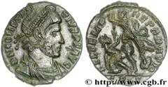 CONSTANCE II(8/11/324-3/11/361)Flavius Julius Valerius ConstantiusAuguste(9/09/337-3/11/361) Maiorina réduite, (PB, ئ 3) N° v27_0477    Date : 353 - hiver 354 et 355-356 Nom de l'atelier : Lyon Métal 