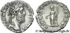 COMMODE(166-31/12/192)Lucius Aurelius CommodusAuguste(17/03/180-31/12/192) Denier N° v27_0567    Date : 190 Nom de l'atelier : Rome Métal : argent Diamètre : 18mm Axe des coins : 11h. Poids : 3,00g. D