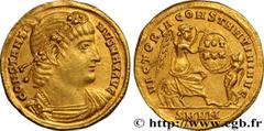 Roman coins CONSTANTINE I THE GREAT Type : Solidus  Date : 335  Mint name / Town : Nicomédie  Metal : gold  Diameter : 22  mm Orientation dies : 6  h. Weight : 4,51  g. Rarity : R2  Officine : 1re  Ob