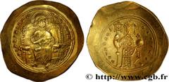Byzantine coins CONSTANTINE X DUCAS Type : Histamenon nomisma  Date : 1059-1067  Mint name / Town : Constantinople  Metal : gold  Diameter : 27  mm Orientation dies : 6  h. Weight : 4,39  g. Obverse l
