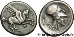 Greek Coins CORINTHIA - CORINTH Type : Statère  Date : c. 405-345 AC.  Mint name / Town : Corinthe, Corinthie  Metal : silver  Diameter : 21,5  mm Orientation dies : 12  h. Weight : 8,49  g. Rarity : 