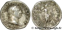 Roman coins TRAJANUS Type : Denier  Date : 102  Mint name / Town : Rome  Metal : silver  Millesimal fineness : 900  ‰ Diameter : 18  mm Orientation dies : 6  h. Weight : 2,83  g. Rarity : R3  Officine