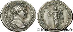 Roman coins TRAJANUS Type : Denier  Date : 107  Mint name / Town : Rome  Metal : silver  Millesimal fineness : 900  ‰ Diameter : 18,5  mm Orientation dies : 6  h. Weight : 3,22  g. Rarity : R1  Offici