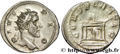 Roman coins DIVI consecration of TRAJANUS DECIUS Type : Antoninien  Date : 251  Mint name / Town : Rome  Metal : billon  Millesimal fineness : 400  ‰ Diameter : 21  mm Orientation dies : 6  h. Weight 