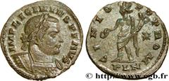 Roman coins LICINIUS I Type : Follis ou nummus  Date : 311-312  Mint name / Town : Londres  Metal : copper  Diameter : 21,5  mm Orientation dies : 6  h. Weight : 4,27  g. Obverse legend : IMP LICINIVS