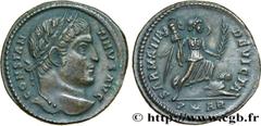 Roman coins CONSTANTINE I THE GREAT Type : Centenionalis ou nummus  Date : 323-324  Mint name / Town : Arles  Metal : copper  Diameter : 20  mm Orientation dies : 6  h. Weight : 3,01  g. Rarity : R1  