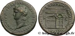 Roman coins NERO Type : Sesterce  Date : 65  Mint name / Town : Rome  Metal : bronze  Diameter : 35  mm Orientation dies : 6  h. Weight : 25,29  g. Rarity : R2  Obverse legend : NERO CLAVD CAESAR AVG 