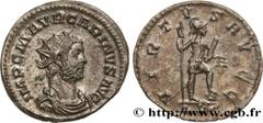 Roman coins CARINUS Type : Aurelianus  Date : début  Date : 284  Mint name / Town : Lyon  Metal : billon  Millesimal fineness : 50  ‰ Diameter : 21  mm Orientation dies : 12  h. Weight : 3,72  g. Rari