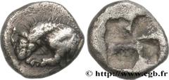 Celtic coins MASSALIA - MARSEILLE Type : Obole  Date : c. 500-470 AC.  Mint name / Town : Marseille (13)  Metal : silver  Diameter : 8,5  mm Weight : 0,91  g. Rarity : R2  Obverse legend : Anépigraphe