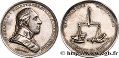Medals RUSSIA - ALEXANDER I Type : Couronnement du Tsar Alexandre Ier  Date : 1801  Metal : silver  Diameter : 34  mm Engraver : Abramson (1754-1811)  Weight : 13,48  g. Edge : lisse  Puncheon : sans 
