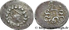 Greek Coins MYSIA - PERGAMON Type : Cistophore  Date : c. 123-100 AC.  Mint name / Town : Pergame, Mysie  Metal : silver  Diameter : 25  mm Orientation dies : 12  h. Weight : 12,36  g. Obverse legend 