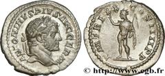 Roman coins CARACALLA Type : Denier  Date : 217  Mint name / Town : Rome  Metal : silver  Millesimal fineness : 500  ‰ Diameter : 19  mm Orientation dies : 6  h. Weight : 3,22  g. Rarity : R1  Officin