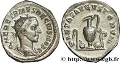 Roman coins HERENNIUS ETRUSCUS Type : Antoninien  Date : 250  Mint name / Town : Rome  Metal : billon  Millesimal fineness : 400  ‰ Diameter : 22,5  mm Orientation dies : 6  h. Weight : 4,08  g. Rarit